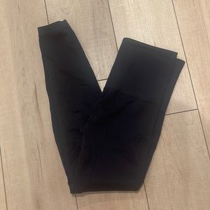 Spanx black leggings.  Highly supportive